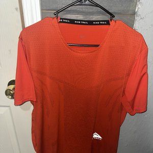 Large Nike Trail Orange Shirt